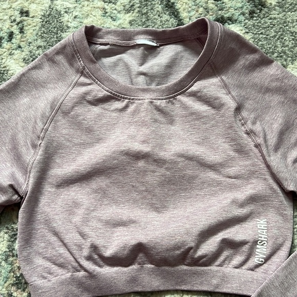 Gymshark Long Sleeve Cropped Top - Picture 2 of 9
